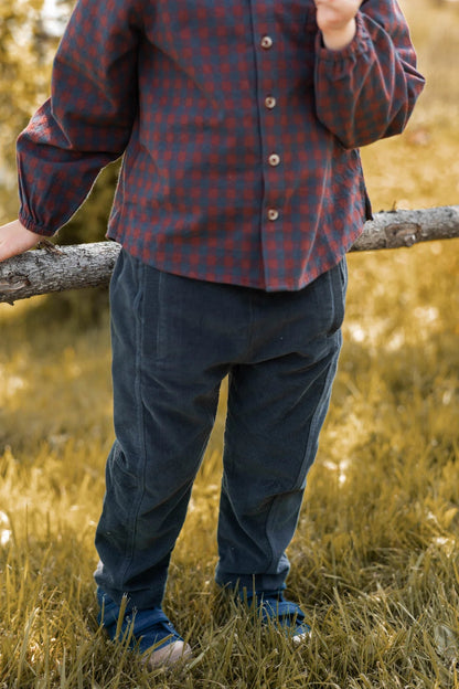 Corduroy Pant - Ink Blue