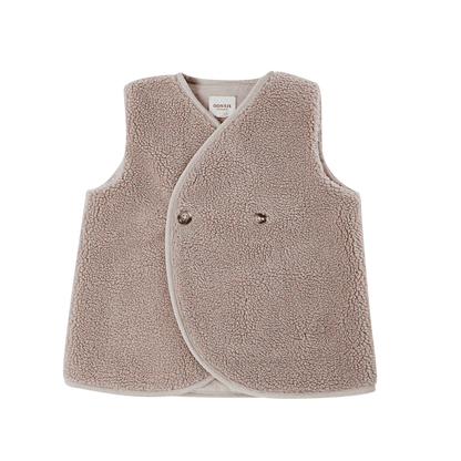Monty Gilet | Hazelnut - Hazelnut