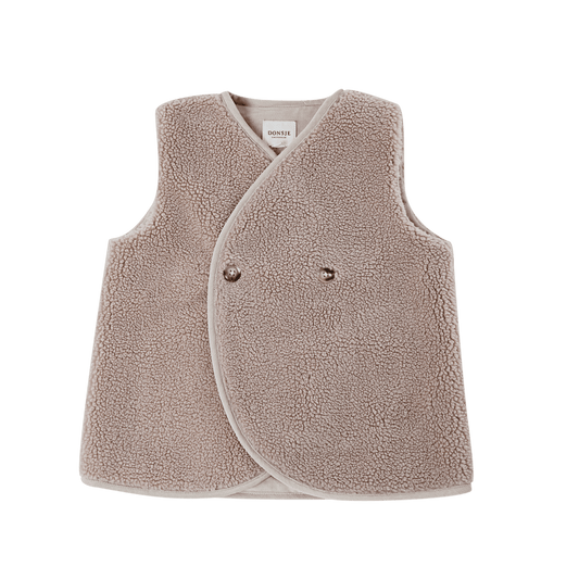 Monty Gilet | Hazelnut - Hazelnut