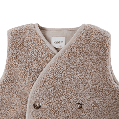 Monty Gilet | Hazelnut - Hazelnut