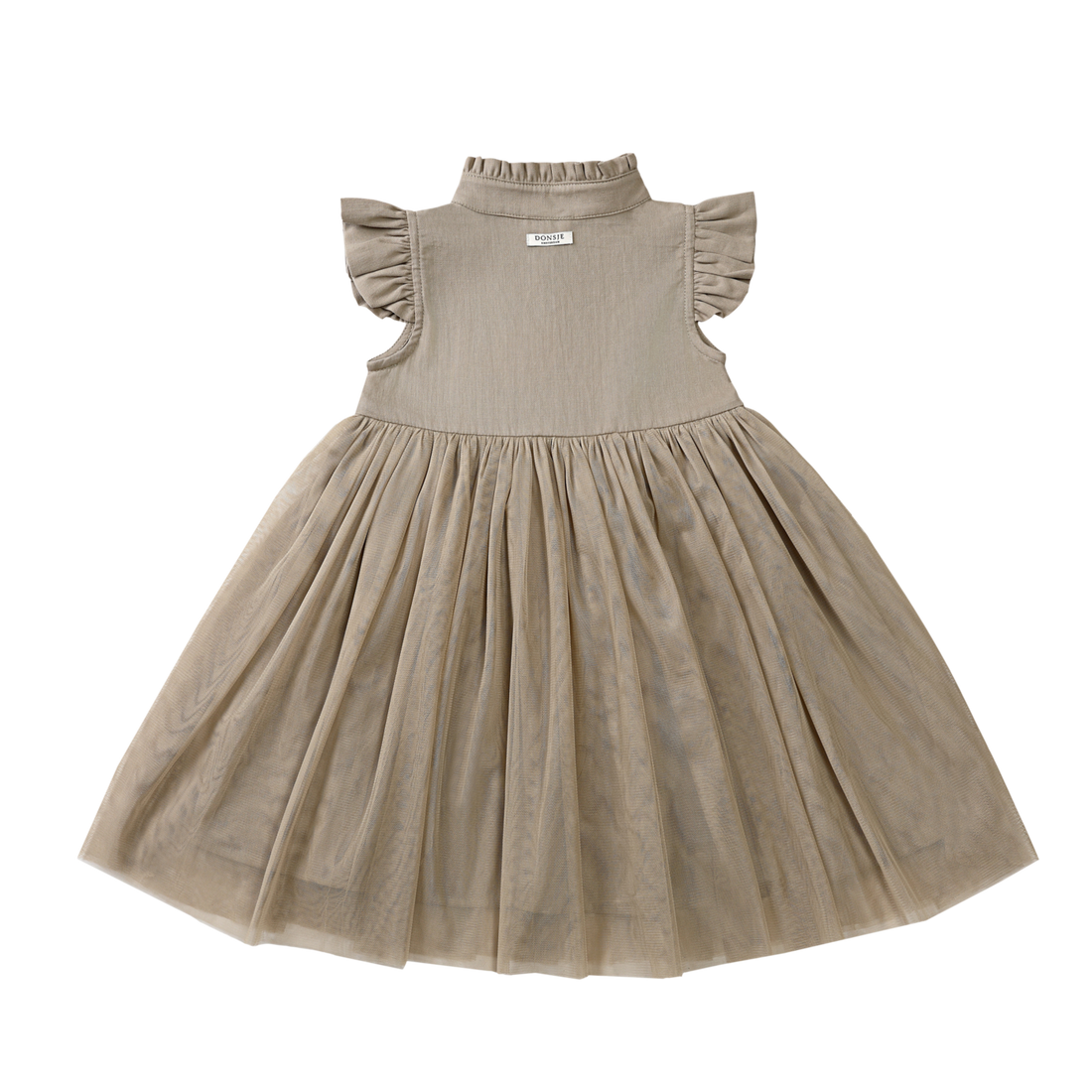 Fleurance Dress | Taupe | Taupe