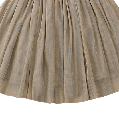 Fleurance Dress | Taupe | Taupe