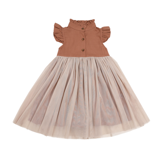 Fleurance Dress | Rust | Rust