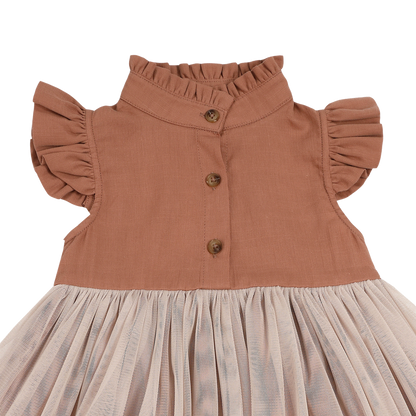Fleurance Dress | Rust | Rust