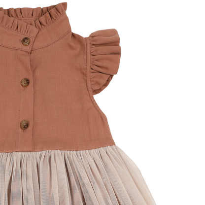 Fleurance Dress | Rust | Rust