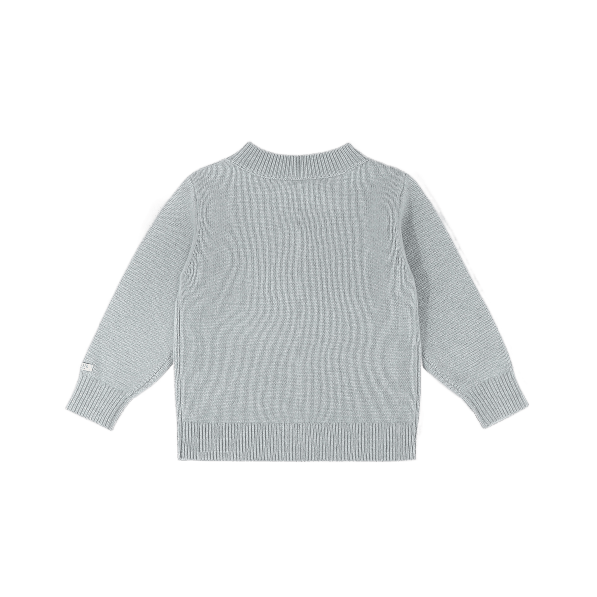 Denn Merino Wool Sweater | Polar Bear | Cloud Blue Melange - Cloud Blue Melange