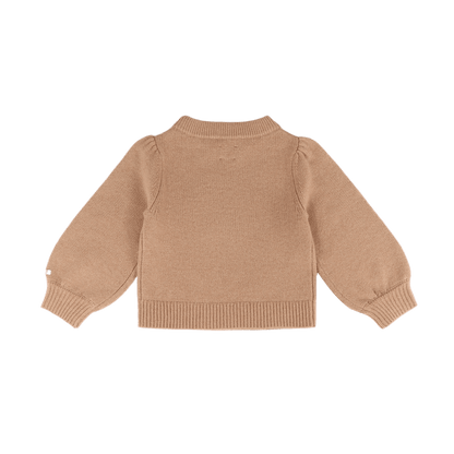 Denna Merino Wool Sweater | Duck | Hazelnut - Hazelnut