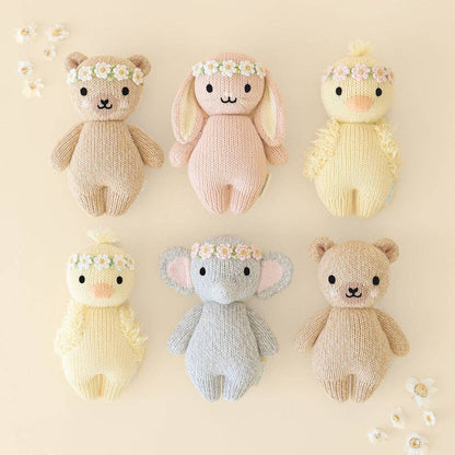 Baby bunny (rose with ivory floral)