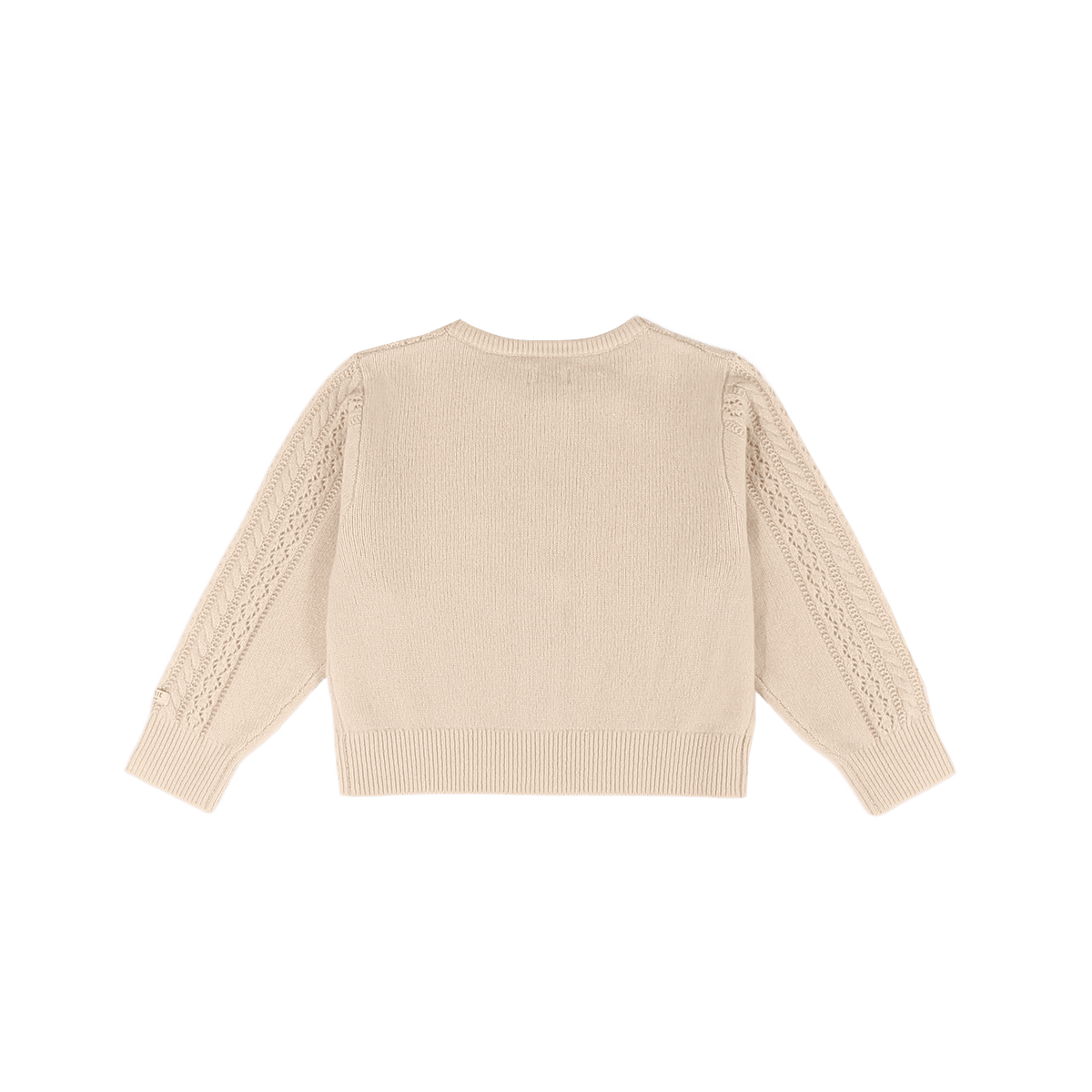 Danik Merino Wool Cardigan | Soft Sand - Soft Sand