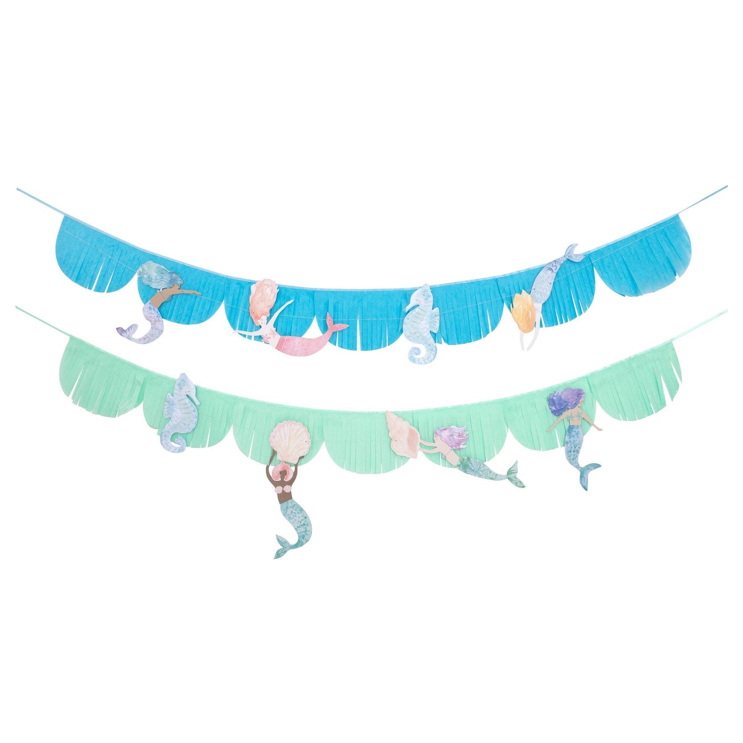 Mermaid Fringe Garland Set