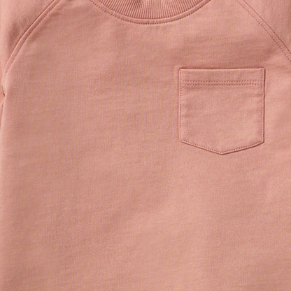 Acid Wash Pocket Tee & Shorts Set: 2T