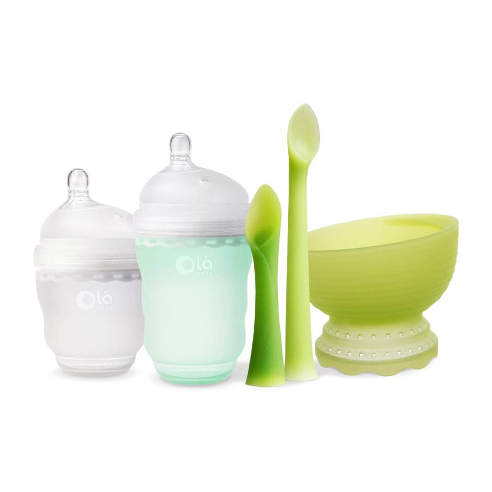 Essential Feeding Gift Set: Mint