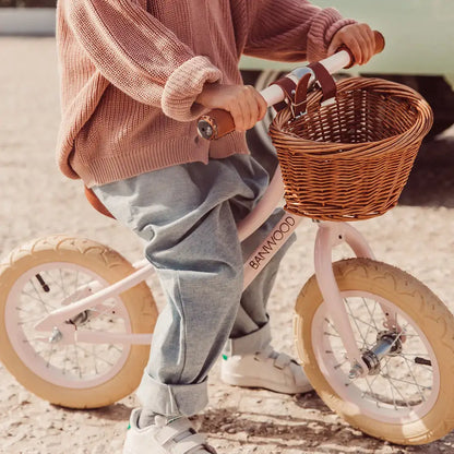 BANWOOD BALANCE BIKE & HELMET SET - PINK