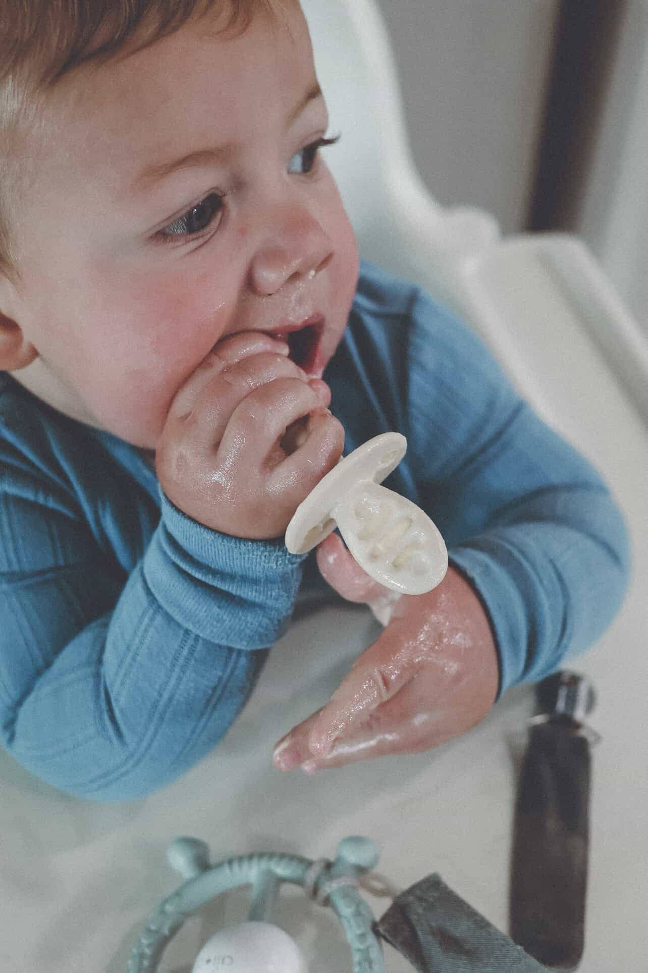 Ali+Oli (3-pc) Multi Stage Spoon Set for Baby (Coco) 6m+