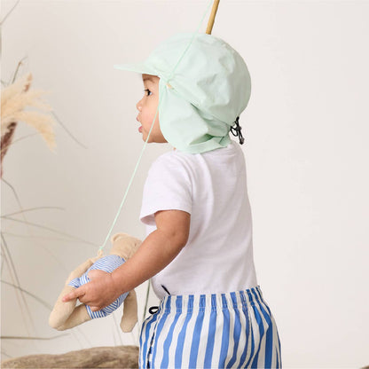 SS26 Flap Cap Sun Hat with UPF 50+ fabric