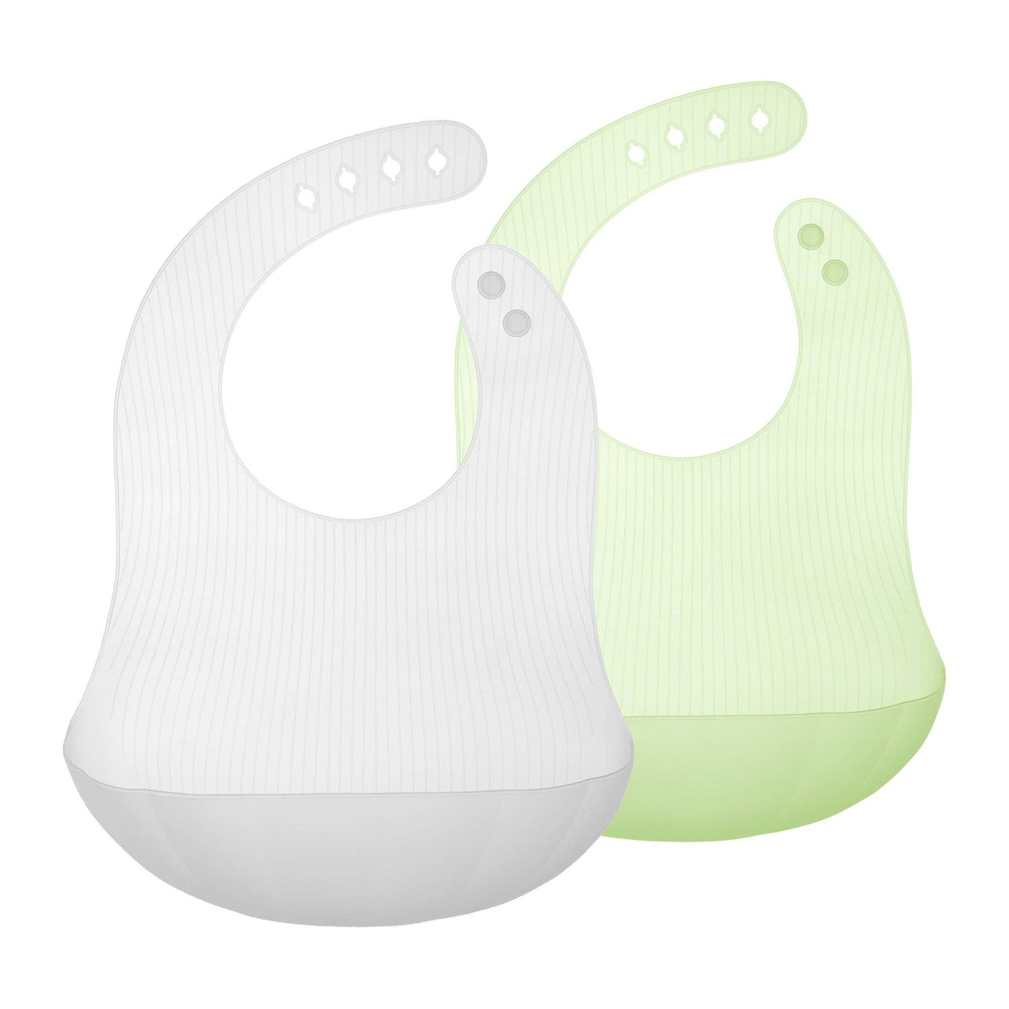 Silicone Bib: Coral / 1PK