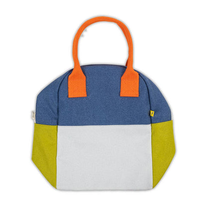 Zipper Lunch - Two Tone Citrus Sky
