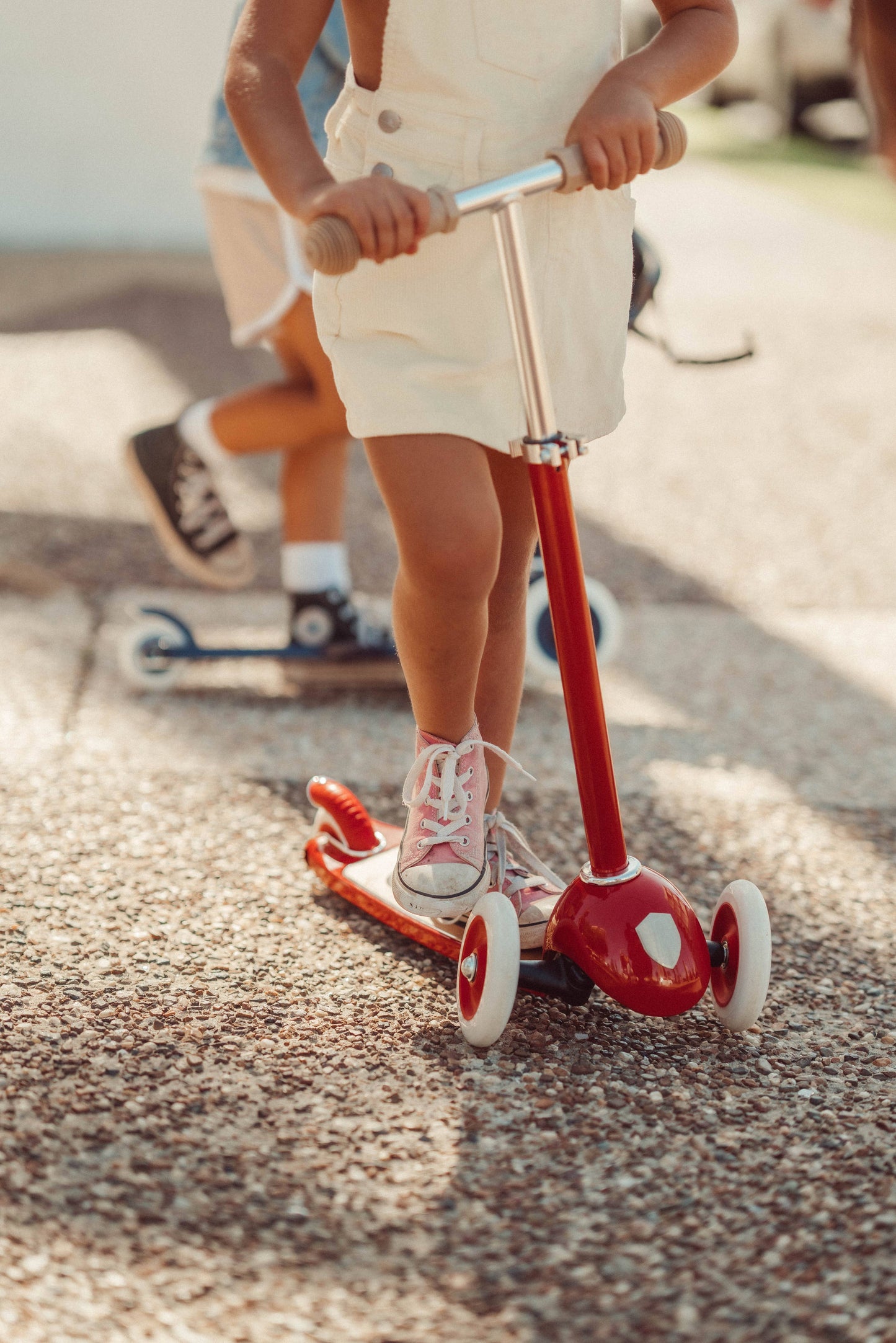 BANWOOD 3-WHEEL SCOOTER VINTAGE - RED