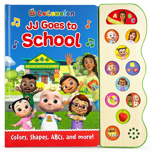 CoComelon JJ Goes to School Interactive Sound Book