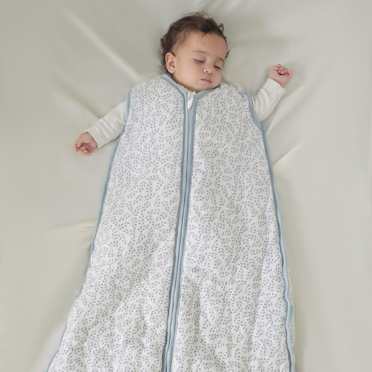 Coco Cuddle Bamboo Baby Sleep Sack 0.5 TOG, Meadow Bunny