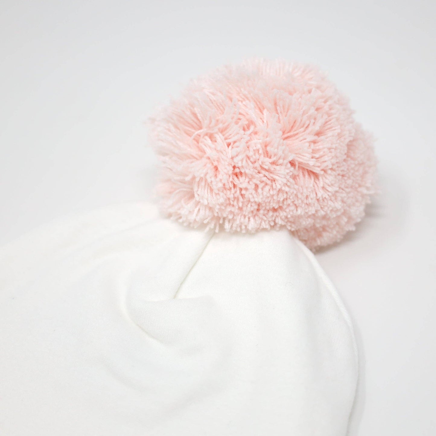 Pale Pink Pom Hat