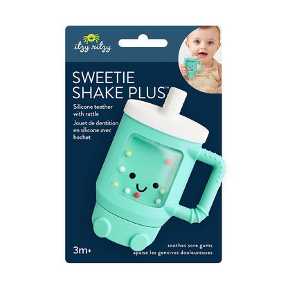 Sweetie Shake Plus™ Rattle & Teether - Chloe the Croissant