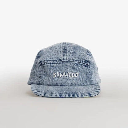Banwood Washed 5 panel Cap - Denim