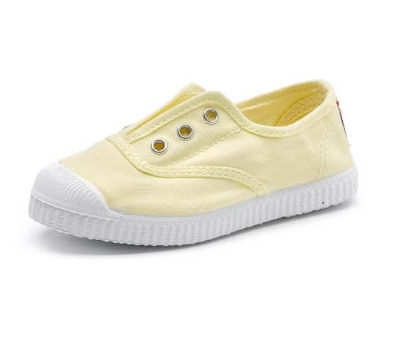 Cienta 70997.167 Lemon Canvas Laceless Sneaker