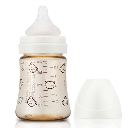 Grosmimi PPSU Baby Bottle - 6oz (200ml): Olive_White