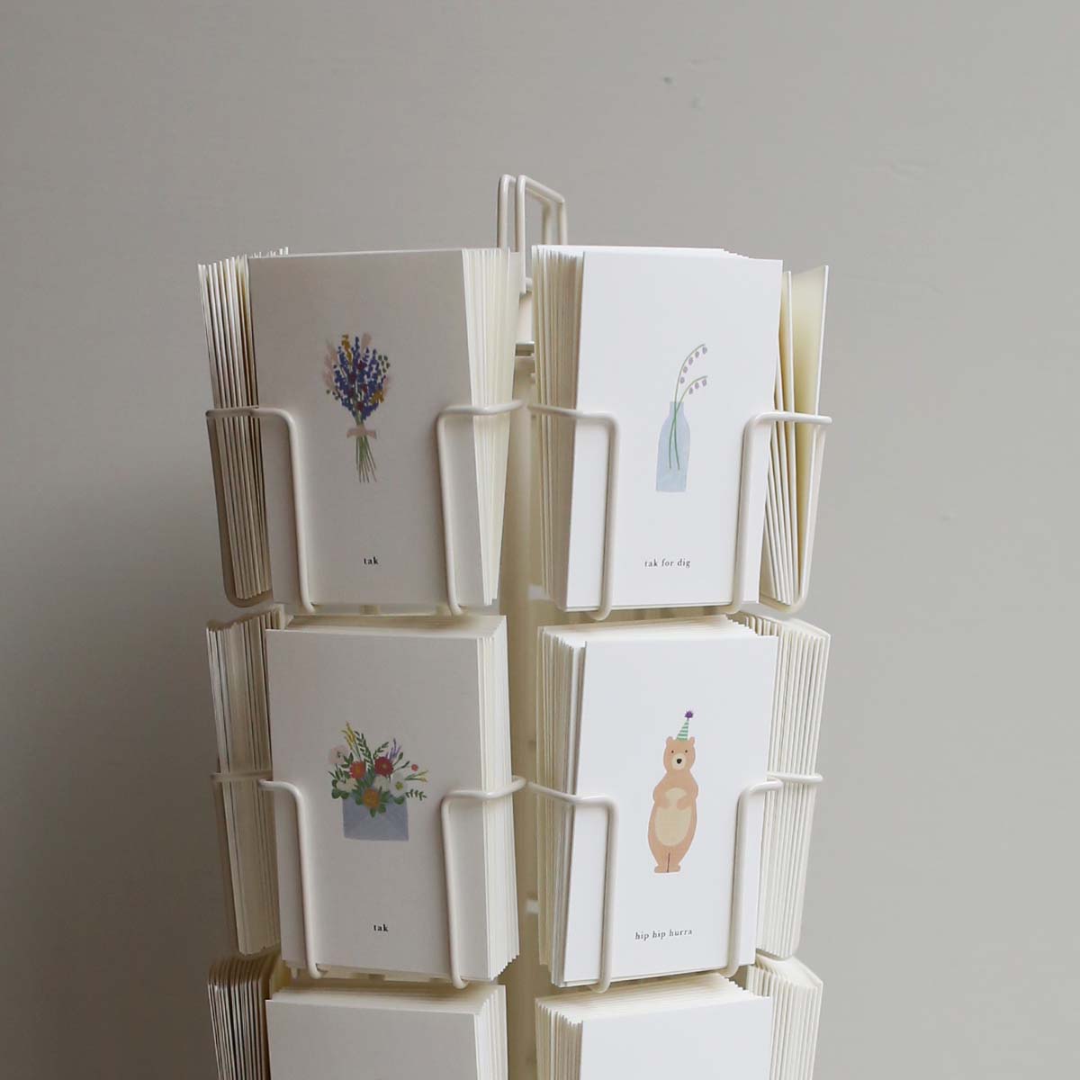 A7 Card Desk Display // Room for 24 SMALL cards