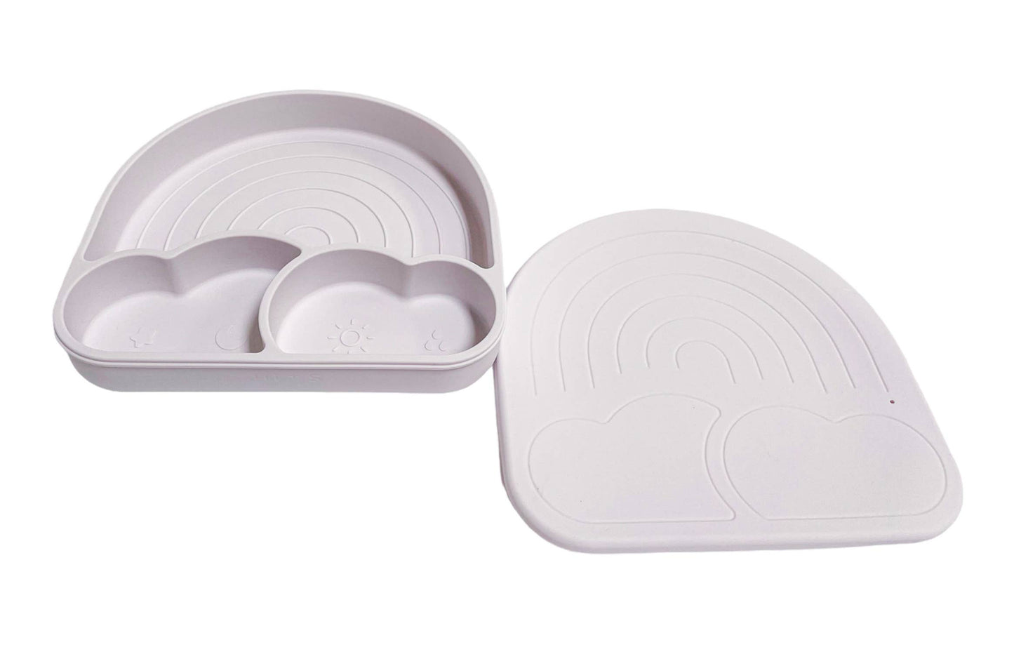 Rainbow Plate Set: Icy lilac