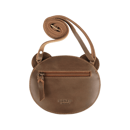 Britta Classic Purse | Bear | Cognac Classic Leather - Cognac Classic Leather