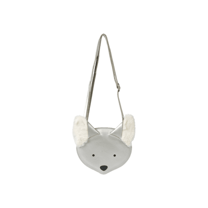 Britta Exclusive Purse | Polar Fox | Silver Grey Metallic Leather - Silver Grey Metallic Leather