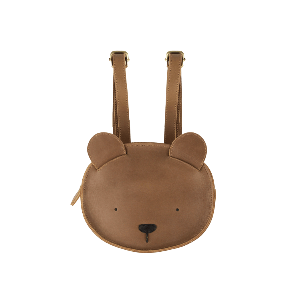 Kapi Classic Backpack | Bear | Cognac Classic Leather - Cognac Classic Leather