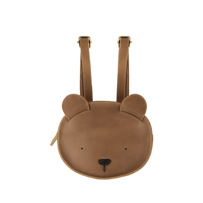 Kapi Classic Backpack | Bear | Cognac Classic Leather - Cognac Classic Leather