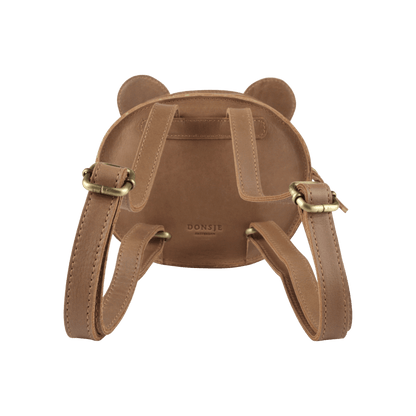 Kapi Classic Backpack | Bear | Cognac Classic Leather - Cognac Classic Leather