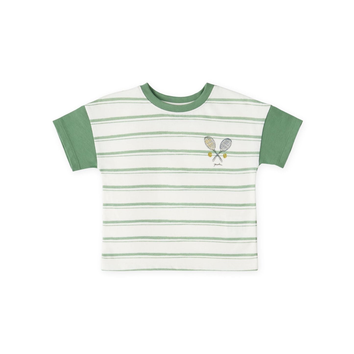 Tennis Dropped Shoulder T-Shirt - Court Side