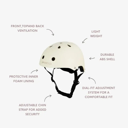BANWOOD HELMET - MATTE CREAM (50-54 cm)