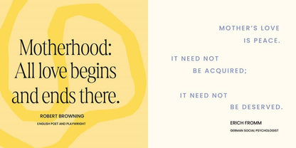 I Love You, Mom : 100 Illustrated Quotes for Mothers