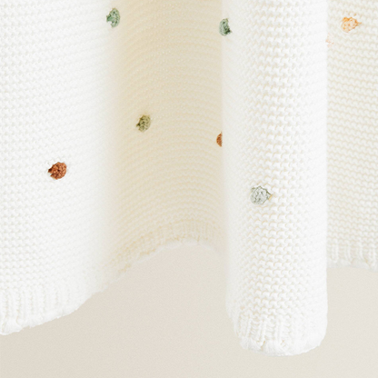Annie & Charles® DOTS baby blanket