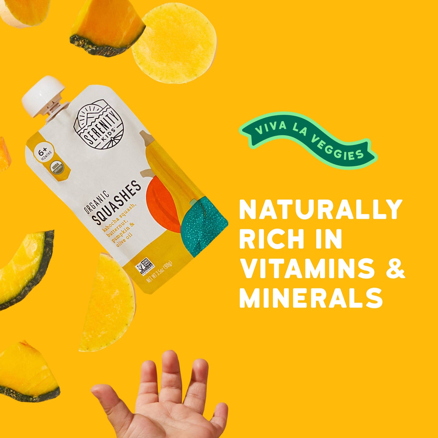 Organic Squashes (6 Pouches)