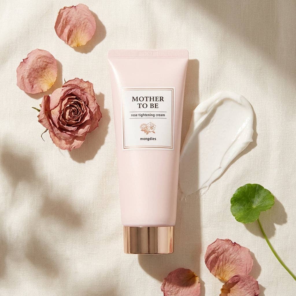 Mother To Be Rose Tightening Cream 200ml | Firming Body Cream for Pregnancy & Postpartum | Made in Korea
