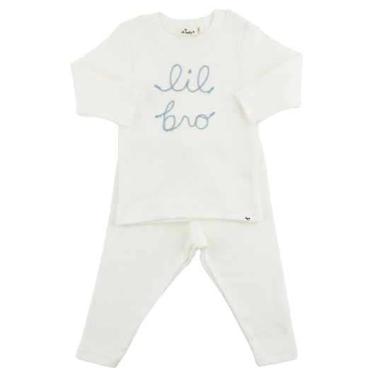 "lil bro" Fog 2pc Set BR: Cream