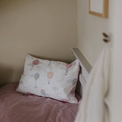 Touch The Sky Toddler Pillow - Pink: Pillowcase