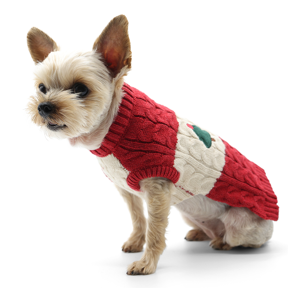 Holiday Appliques Sweater: M