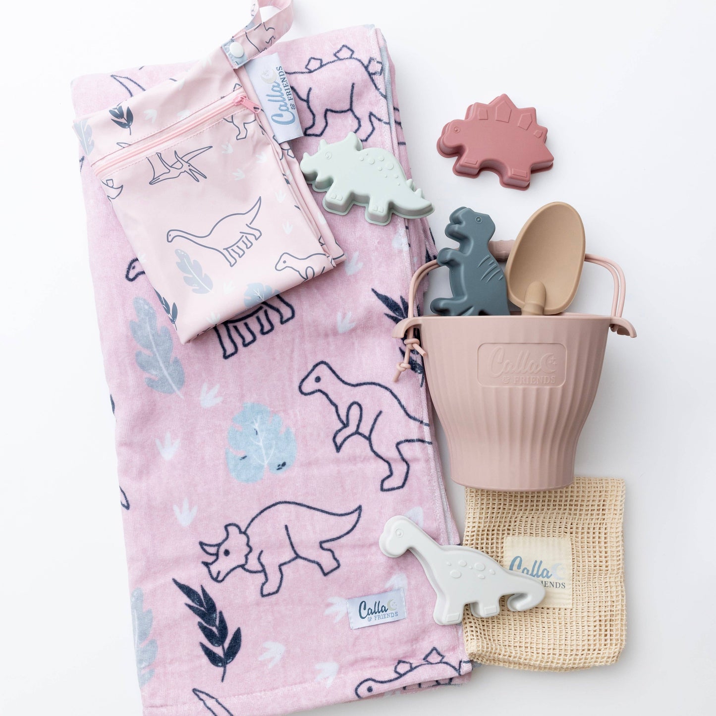 Ainsley's Dino Silicone Beach Toy Set