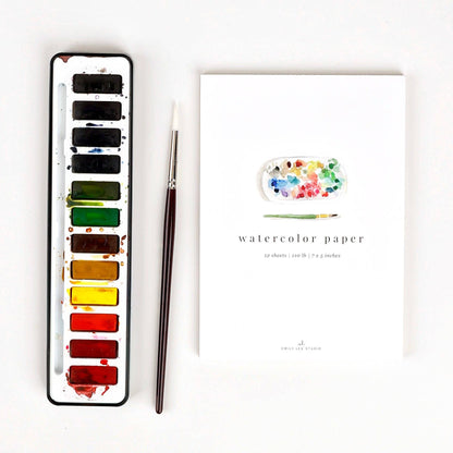Watercolor paper: 8.5x11