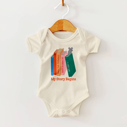 My Story Begins, Baby Bookshelf Bookish Bodysuit