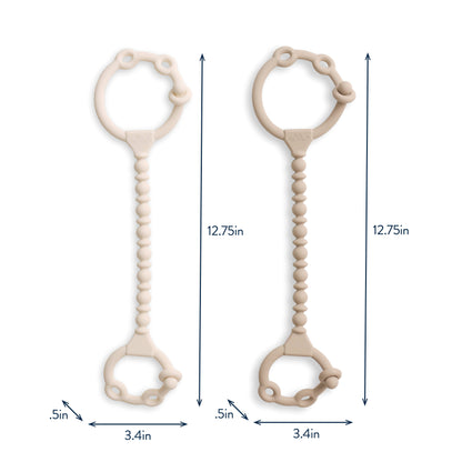 Itzy Strap™ Toy & Snack Cup Strap Pack