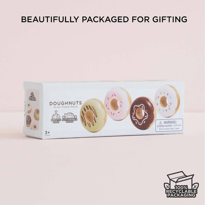 Wooden Donut Play Food Set